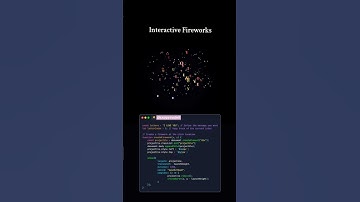 Letter firework animation 🎆 | #html |#css | #javascript |