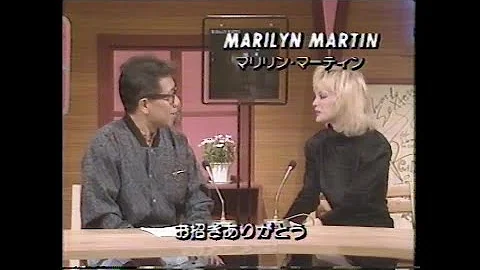 24 Marilyn Martin on a TV program in Japan