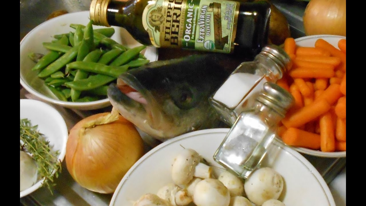 Striped Bass FISH HEAD SOUP Culinary Bouillabaisse for the Fisherman