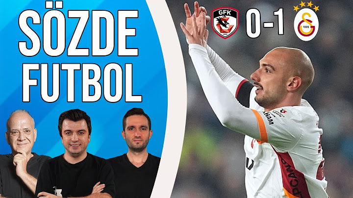 Gaziantep FK 0 - 1 Galatasaray Maç Sonu | Bışar Özbey, Ahmet Çakar ve Samet Süner