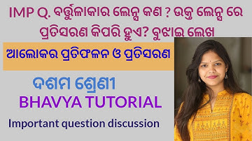 10th class physical science chapter 6 |Alokara pratiphalan o pratisarana |question discussion