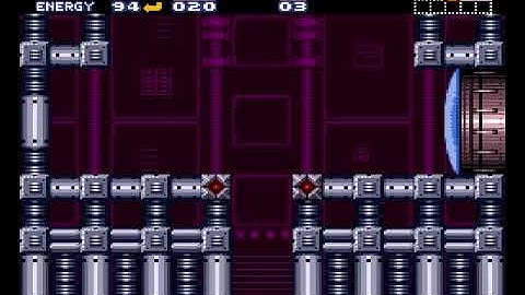 SNES Super Metroid randomized with Varia Randomizer - settings: major split, veteran and fast