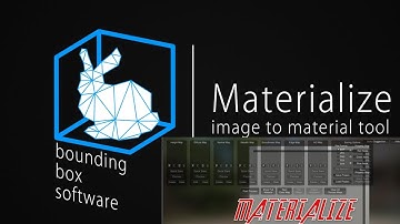 Materialize texture map creator app