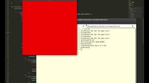Using Raylib from the Shell (and Bash)