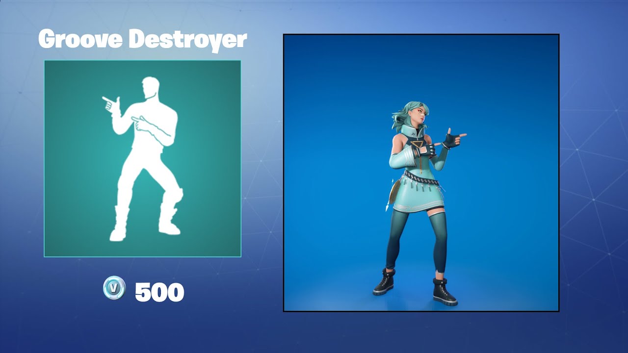 Groove Destroyer Fortnite Emote YouTube