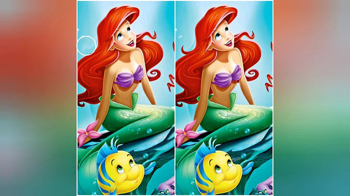Bet you can't find the difference! ☆ 100% FAIL ☆ Little mermaid edition