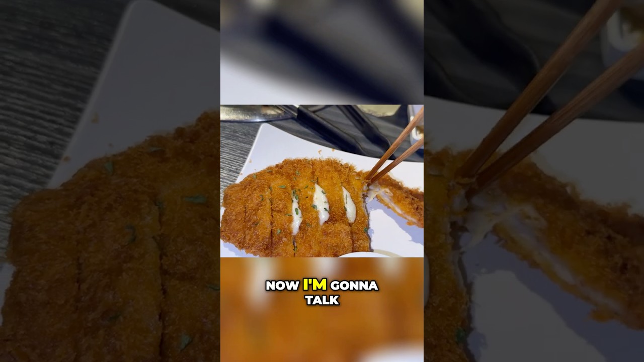 Cheese Tonkatsu Review: OMG SO GOOD!