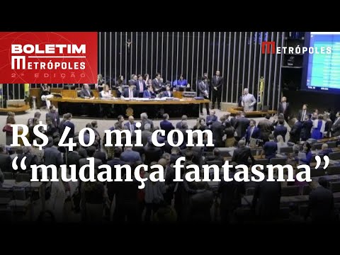 Congresso torra dinheiro com mudanças fantasmas de parlamentares | Boletim Metrópoles 2º