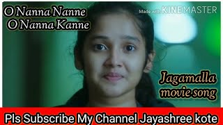 O Nanna Kanne Cover song|Jaga Malla#kannadamovie #withlyrics #Ajit Kumar, Nayanthara #kannada