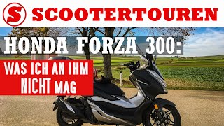 Scooter Test | Was ich am Honda Forza 300 NICHT mag | Maxiscooter | Reiseroller