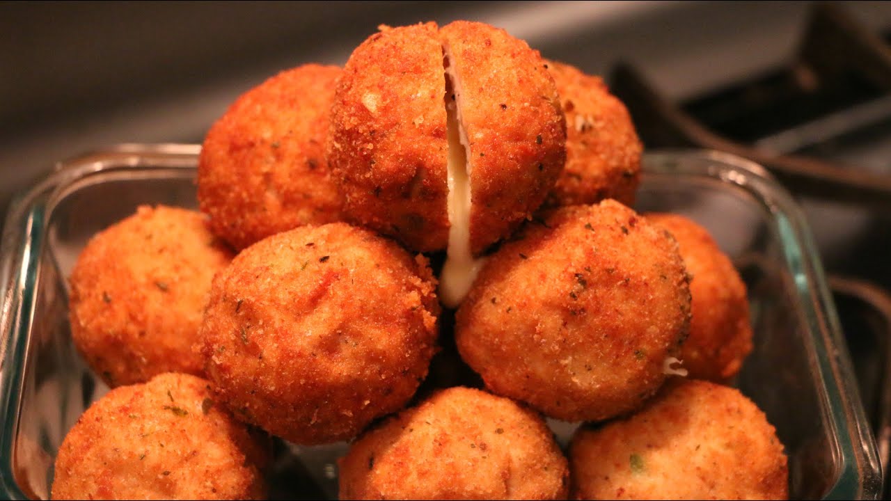 Spicy Cheese Chicken Balls - YouTube