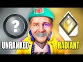 Unranked zu radiant ranked speedrun