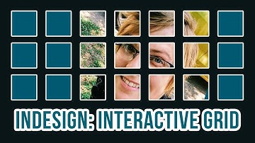 InDesign: Interactive Grid - Make a grid of duplicates fast!