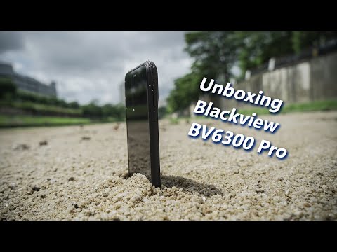 The Outdoor Camera Phone Blackview BV6300 Pro's Unboxing and First Impressions