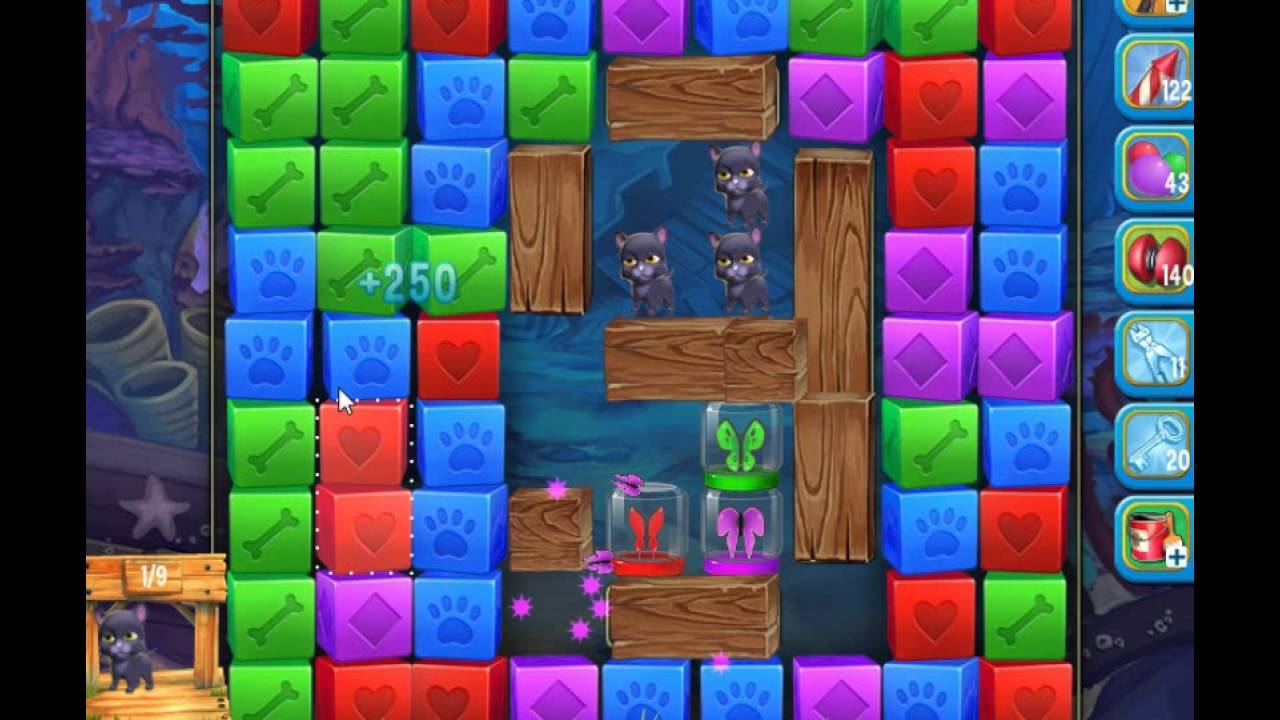 Pet Rescue Saga level 1333 no boosters 😈 ►TOBIAS DEAMON◄