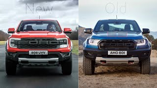 2022 Ford Ranger Raptor vs Old Ford Ranger Raptor