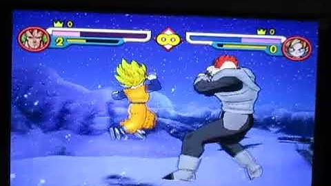 Dragon Ball Z Budokai 2(Gamecube)-Android 16 vs Goten