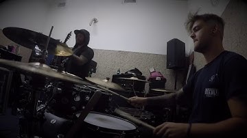 A Trigger Within rehearsal - Drum cam