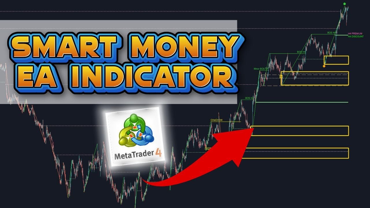 Indicador⚡️SMART MONEY CONCEPTS⚡️Robot EA Automático para TRADING