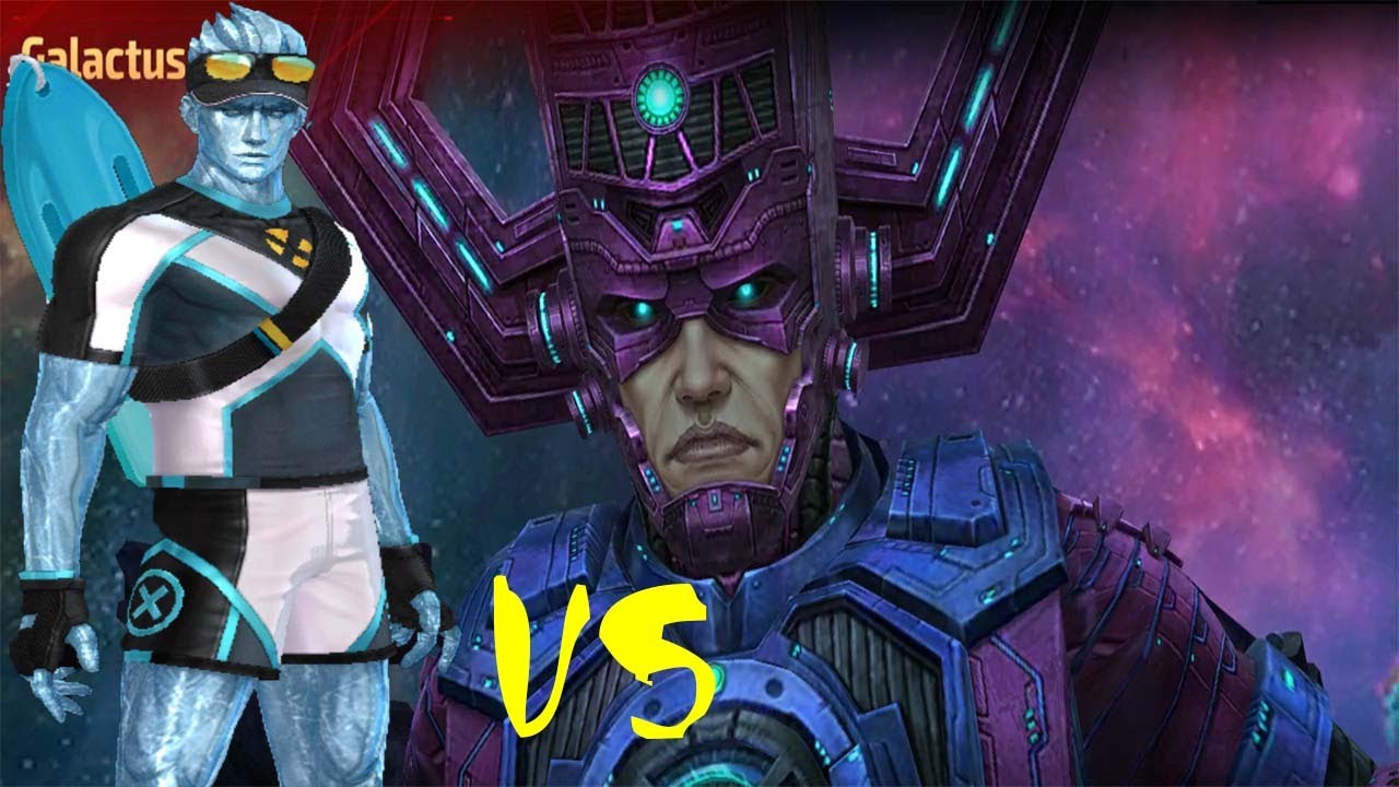 ICEMAN VS GALACTUS | ICEMAN GBR | MARVEL FUTURE FIGHT