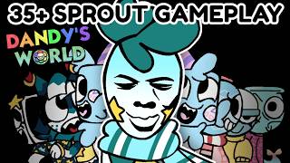 (35+) FULL SPROUT GAMEPLAY - DANDYS WORLD screenshot 4