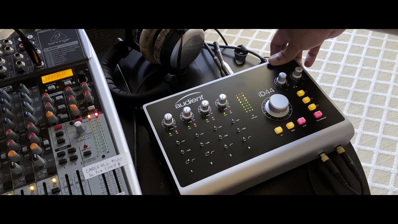 Unboxing Audient ID44 ID 44 Sinhala Sinhalease YouTube