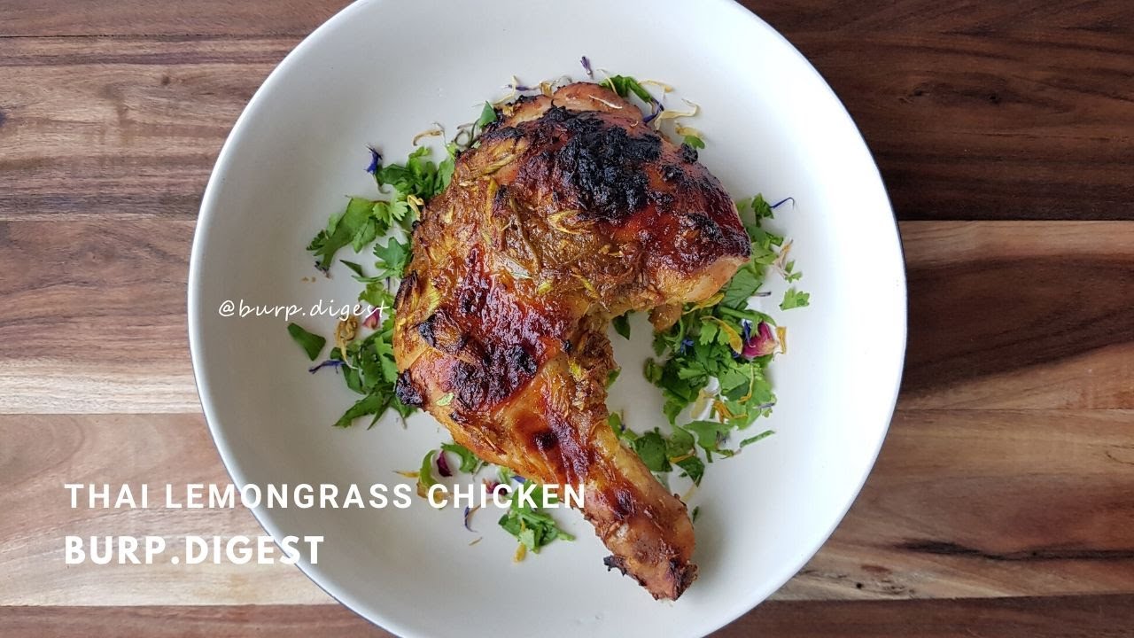 How to Cook Thai Lemongrass Chicken (Using Thai Aree Premix) | Burp.Digest by Fion Boon