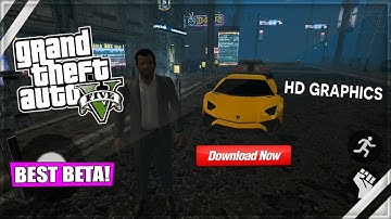 *BEST BETA* GTA V ANDROID / MOBILE BETA BY UNITY ANDROID GAMEPLAY (FAN MADE)
