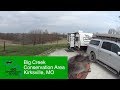 Big Creek Conservation Area | Free camp site | free camping