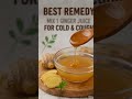 Homemade cough remedy
