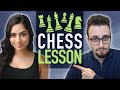 Michelle Khare's 1st Chess Lesson Ever