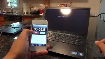 Sony VAIO Z Series: Quick Web Access Boot Up