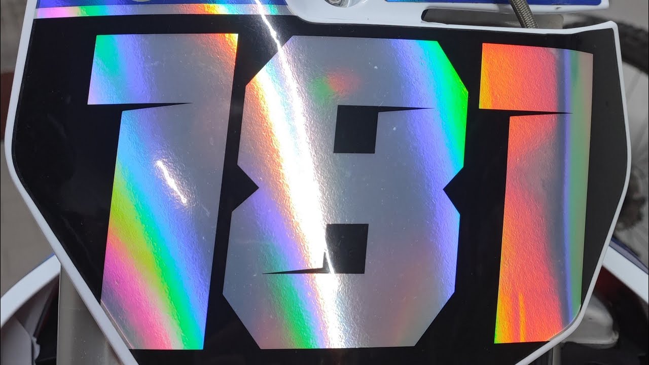 #12 Ktm Sx85 cambio carene e grafiche olografiche