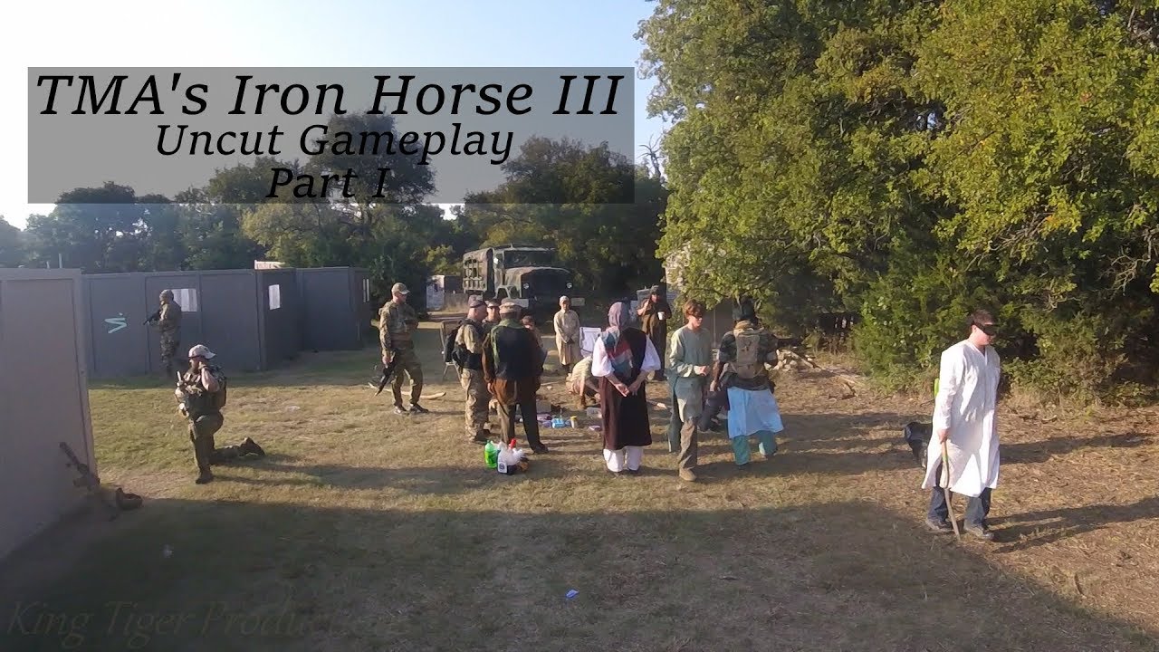 Texas Milsim Association's Iron Horse III Uncut Video : US : Bravo Squad : Part 1