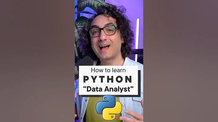 Learn Python for Data Analysis in 3 Steps (as quickly as possible) thumbnail