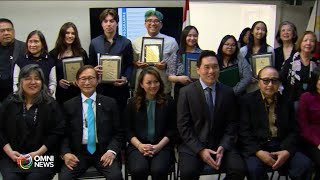 Ilan sa mga pinakamagagaling na Filipino-Canadian students, kinilala sa Toronto | OMNI News Filipino