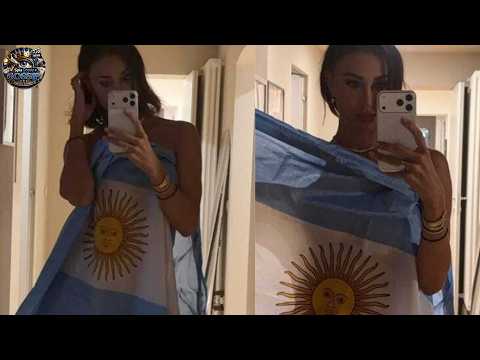 Video Belen Rodriguez Celebra la Vittoria dell'Argentina con un Tributo Speciale