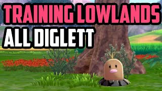 ALL Diglett Locations - Training Lowlands (Sword & Shield DLC)