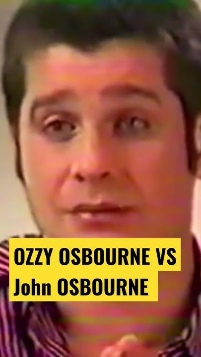 ozzy osbourne vs