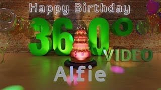 🎉 Alfie's 360° Interactive Happy Birthday Party – Rotate Your Phone! 🎈 [EN]