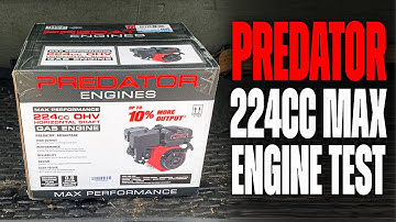 6.6HP 224CC Predator Max - Unbox & Startup