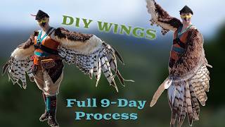 How I Made Realistic Costume Wings (Rito Costume Pt. 2)