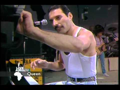 Queen   Bohemian Rhapsody + Radio Gaga Live Aid 1985