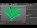 CINEMA 4D - как сделать еловую ветку