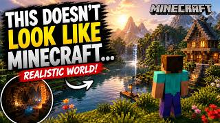 This Doesn’t Look Like Minecraft… 😱 (Realistic World!)