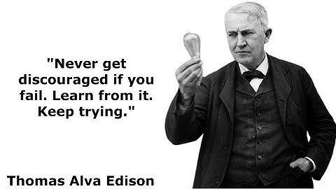 I have not failed ,I