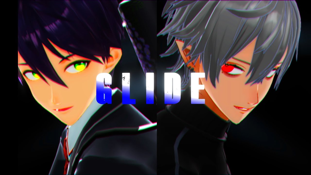くずもち】GLIDE/葛葉・剣持刀也【にじさんじMMD】 - YouTube