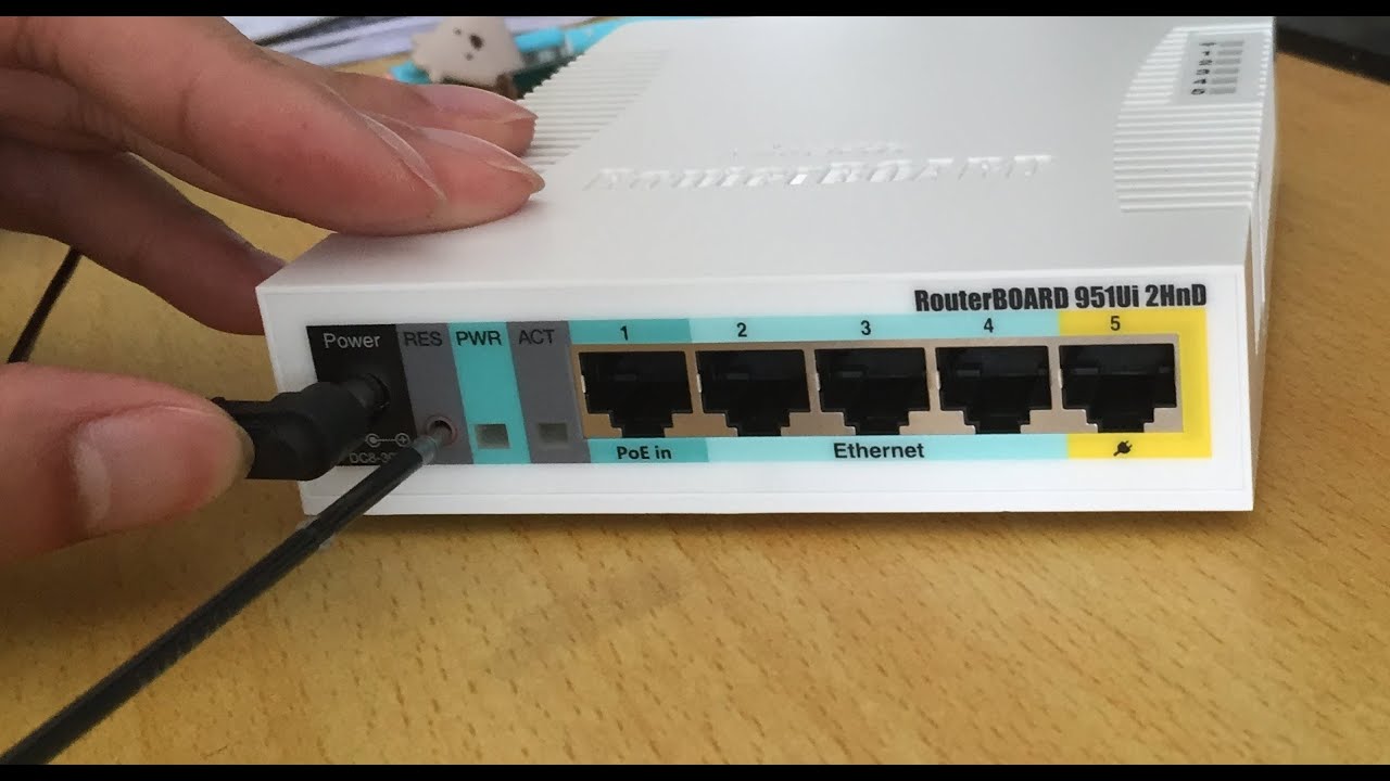 mikrotik routerboard setup