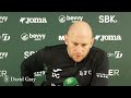 David Gray’s Press Conference | Falkirk vs Hibernian