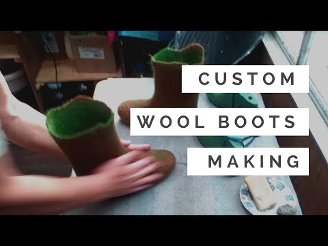 Video: How To Felted Boots